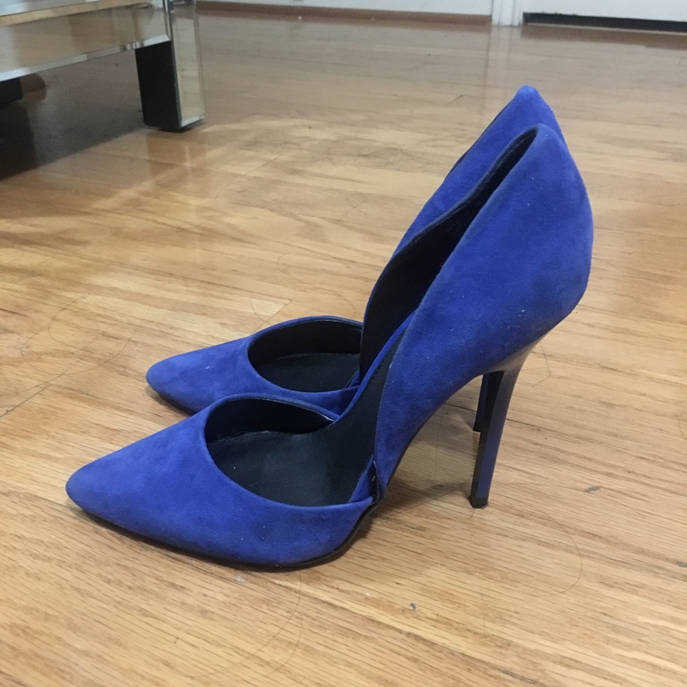 Blue Steve Madden heels